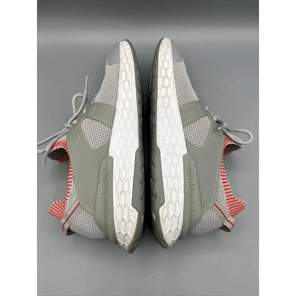 Calvin Klein Aleah Trainer Sneakers Gray Womens 9 Casual‎ Comfort